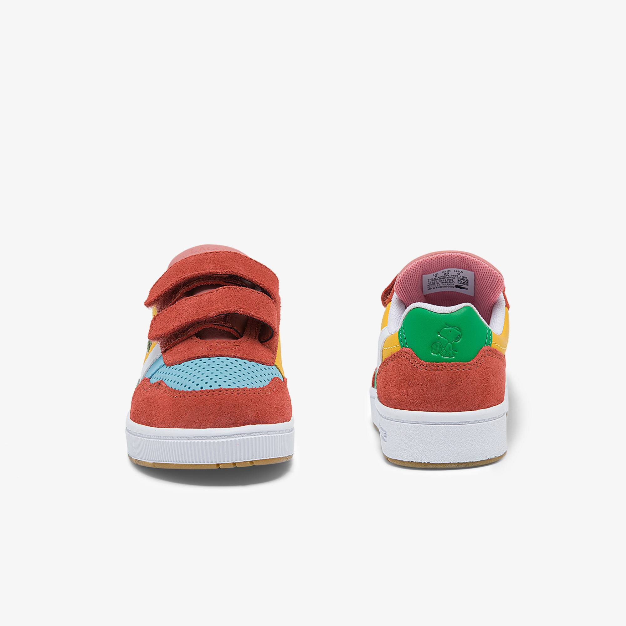 Infants' T-Clip Leather Lacoste x Peanuts Sneakers - Baby & Kids