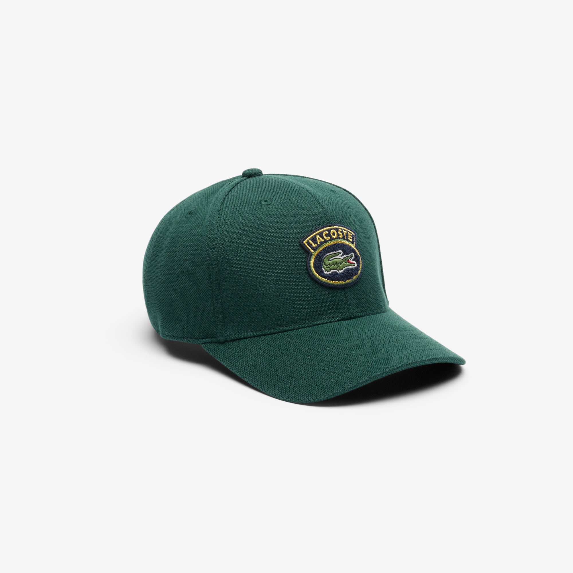 Lacoste Boys' Embroidered Cotton Twill Cap - One Size In Green