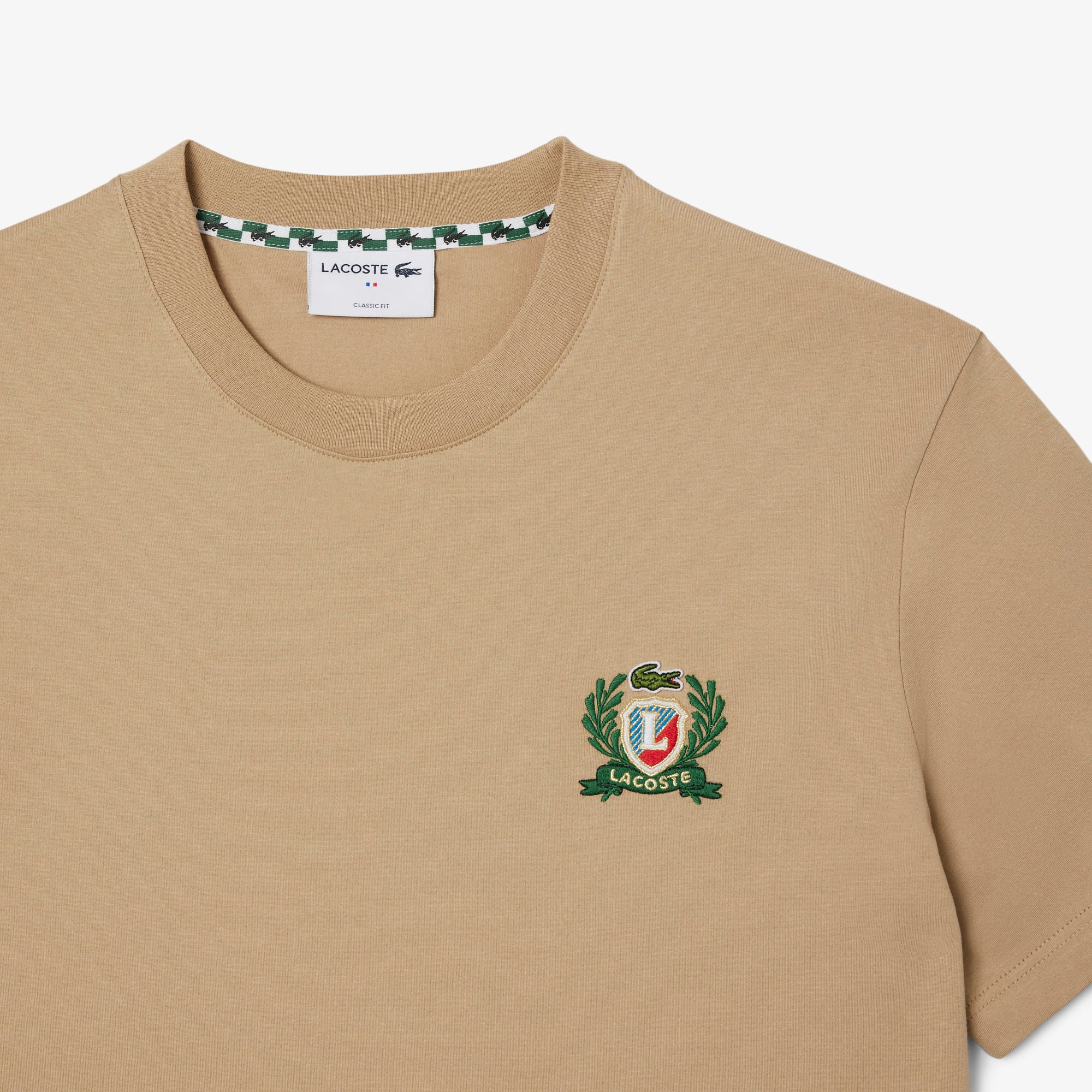 Men's Made In France Embroidered Badge T-Shirt - T-shirts