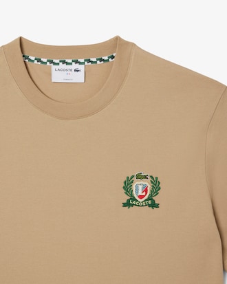 Men's Made In France Embroidered Badge T-Shirt