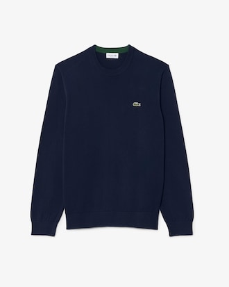 Su&eacute;ter Para Hombre De Algod&oacute;n Con Cuello Redondo