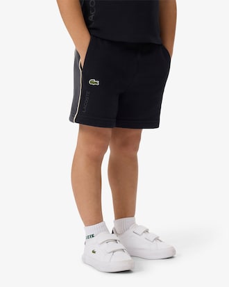 Colorblock Fleece Shorts
