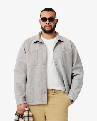Men's Oversized Flannel Overshirt