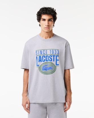 Men's Loose Fit Heavy Cotton Printed T-Shirt