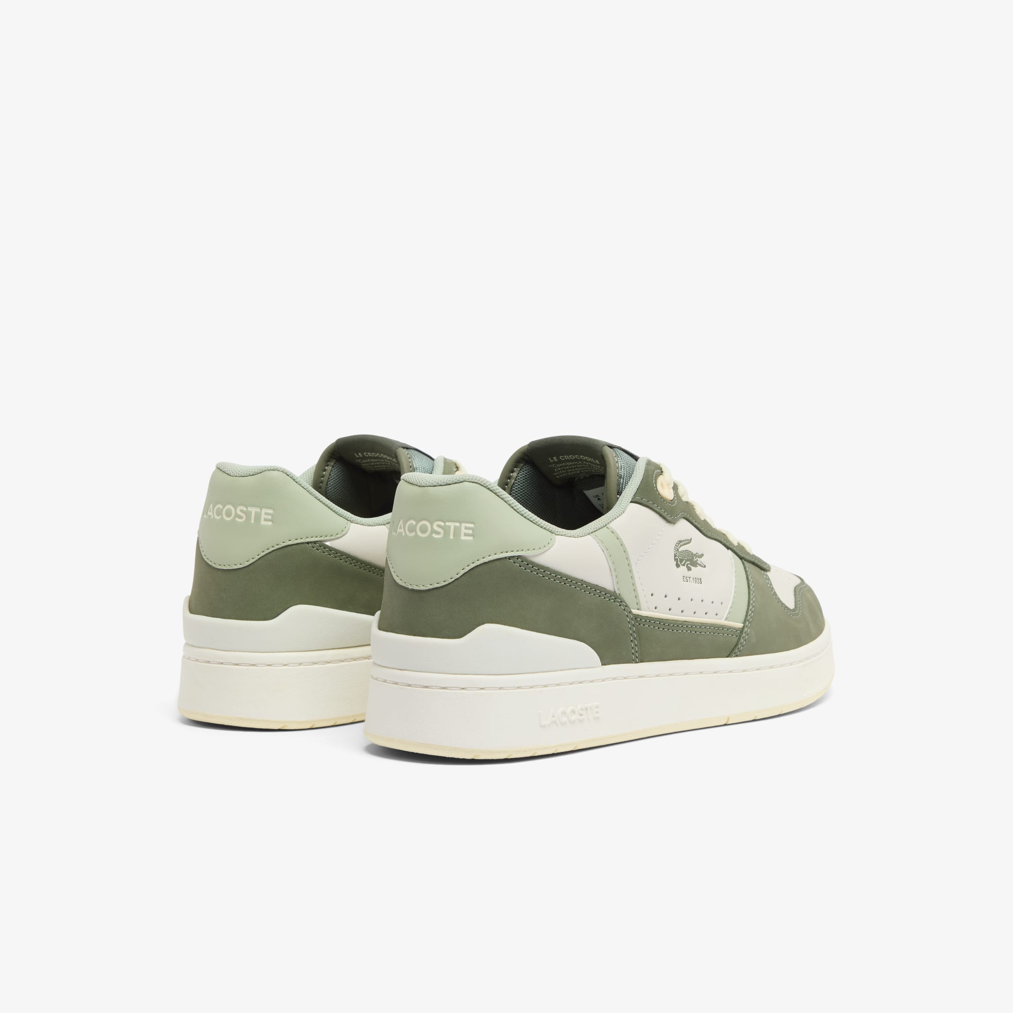 Men's T-Clip Set Leather Sneakers - Sneakers - New In 2026 | Lacoste