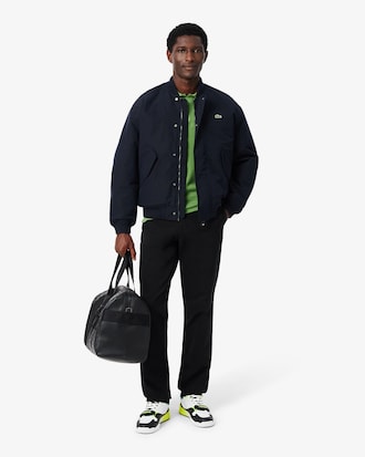 Pantalon chino en coton &agrave; coupe classique