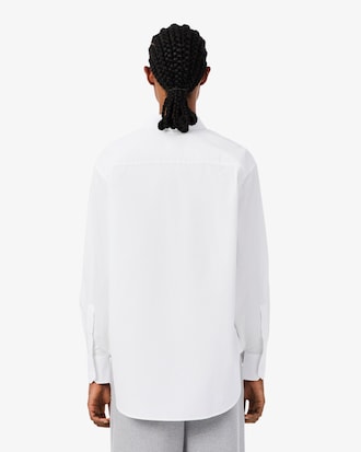 Camisa Oversized De Algod&oacute;n Y Popelina