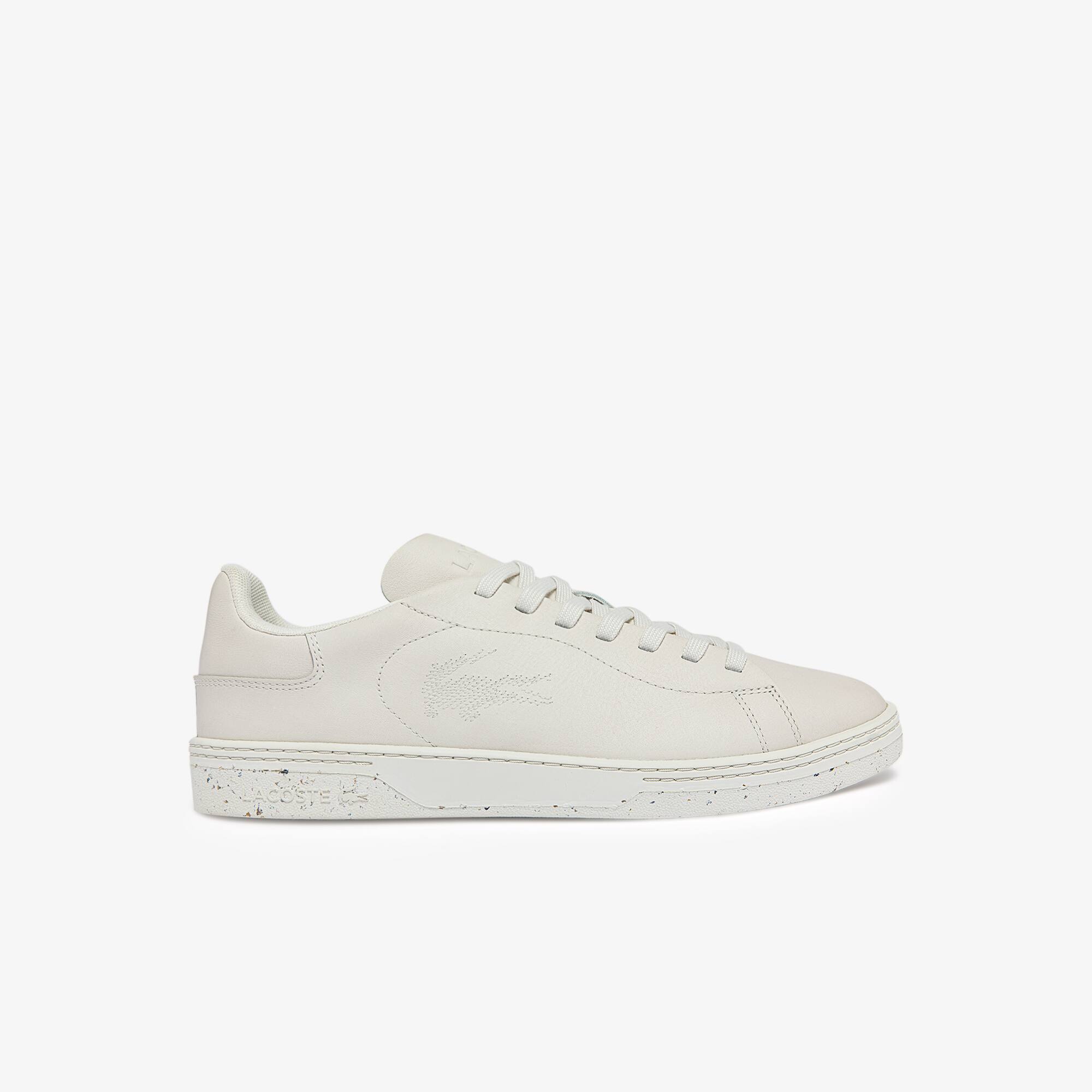 LACOSTE MEN'S COURT ZERO LEATHER SNEAKERS - 9