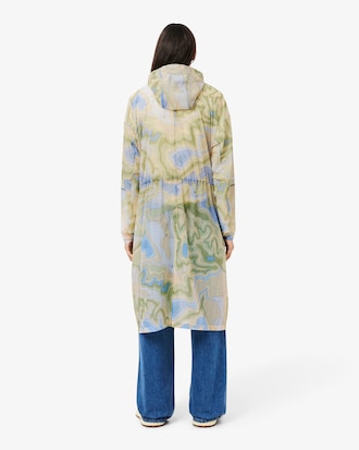 Women's Long Oversized Water-Repellent Parka