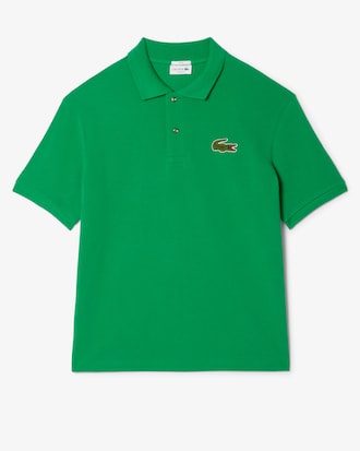 Unisex Loose Fit L.12.12 Piqué Badge Polo
