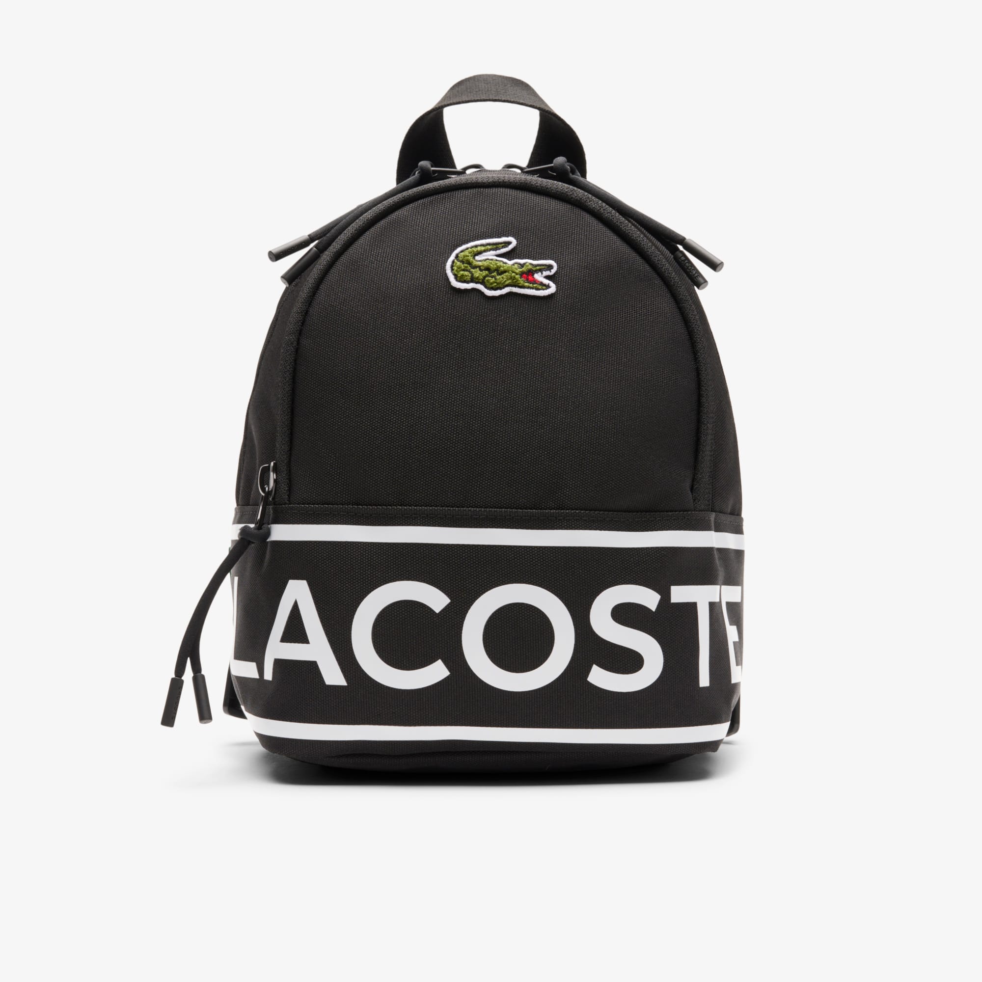 Lacoste Printed Backpack - One Size In Black