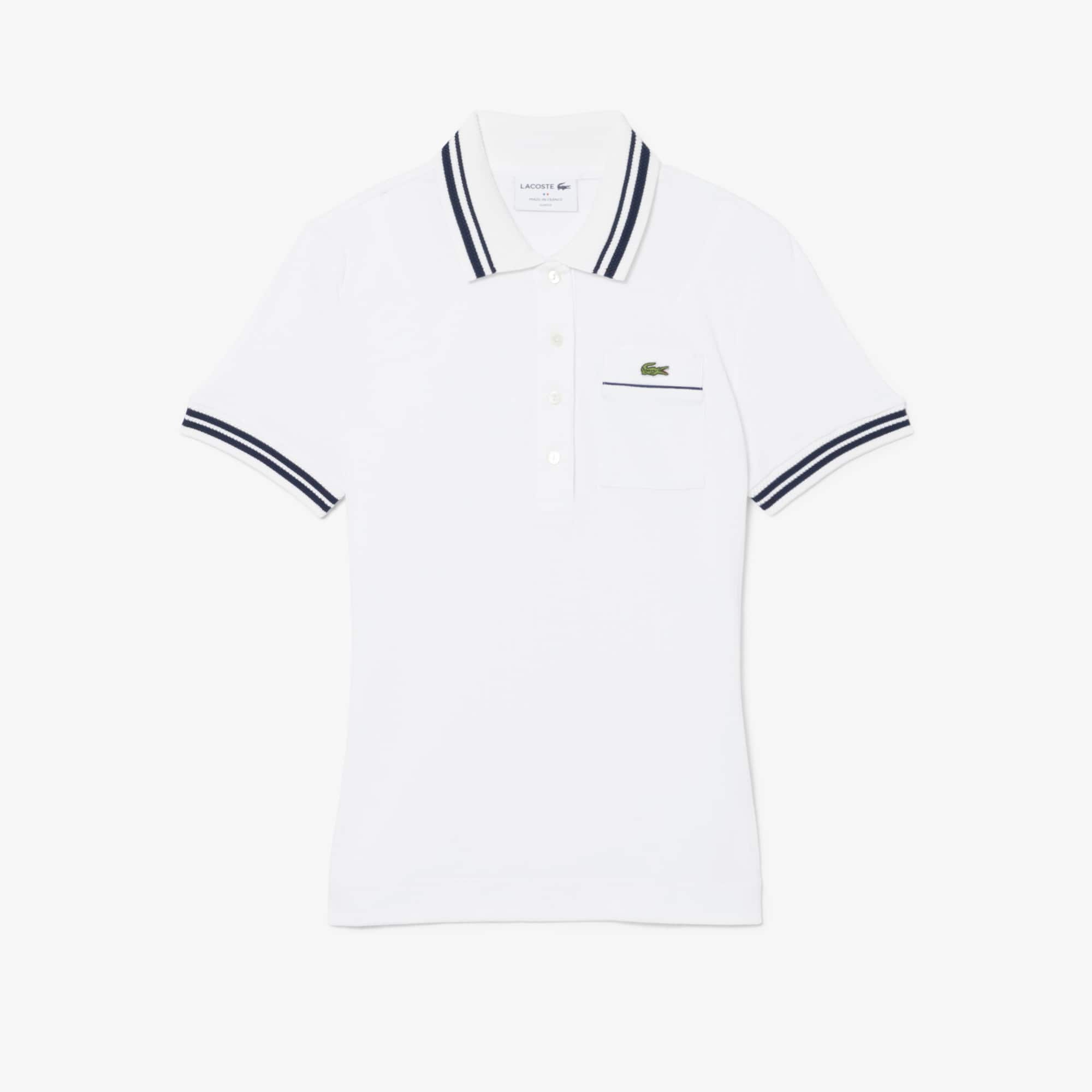 Slim Fit French Made Ribbed Polo - Polo Shirts - New In 2026 | Lacoste