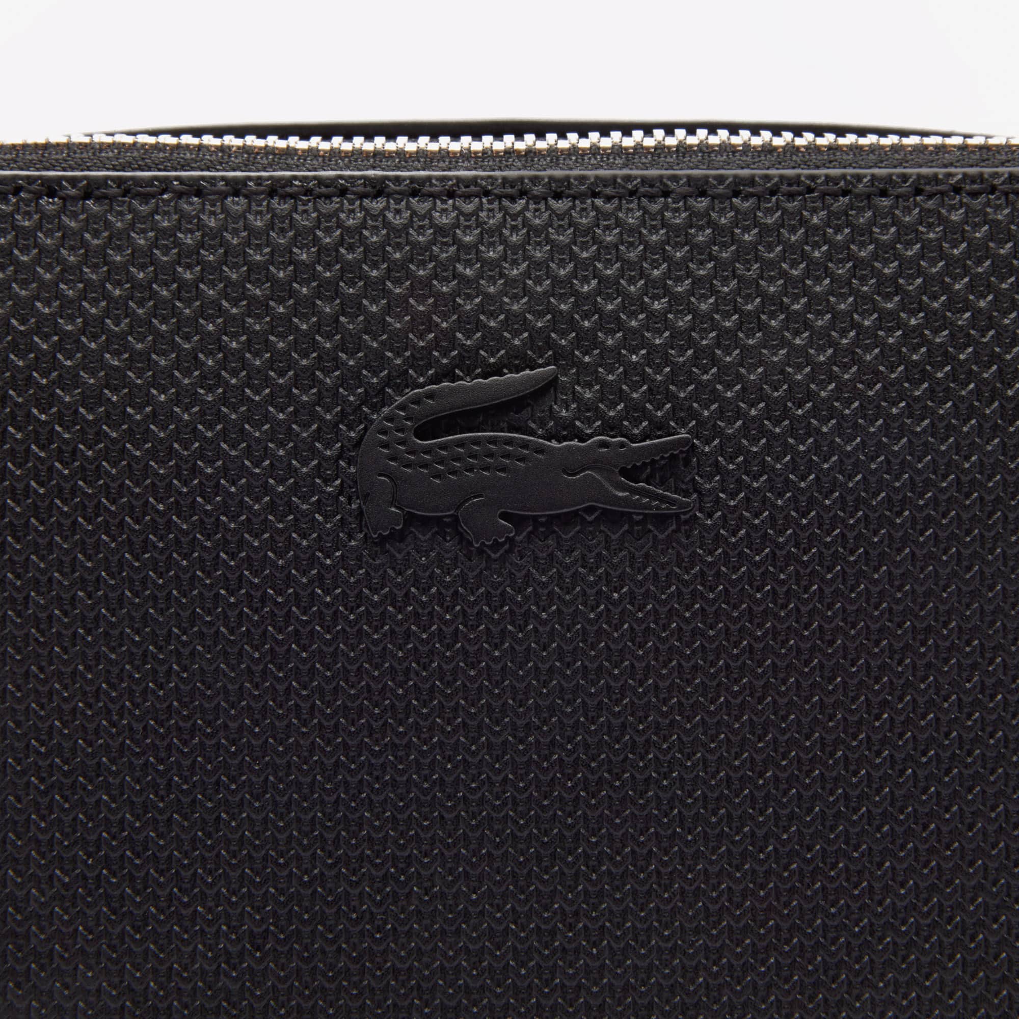 Chantaco Piqué Leather Shoulder Bag - Bags - New In 2025 | Lacoste