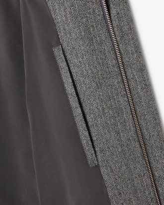 Men's Wool Harrington Jacket