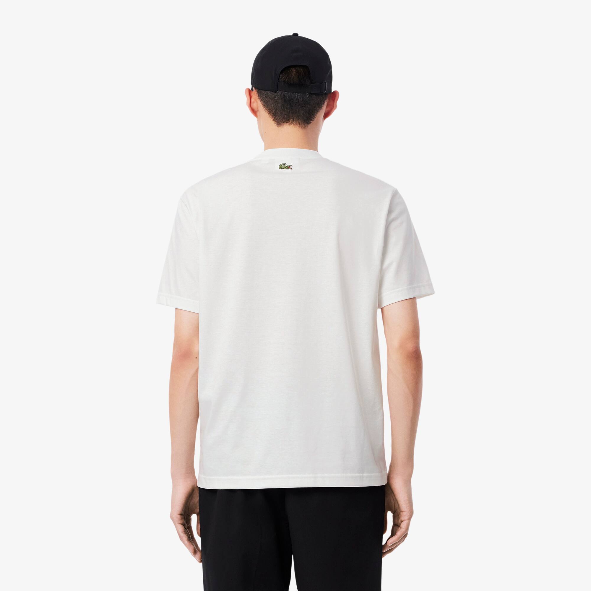 Men's Printed Cotton T-Shirt - T-shirts - New In 2026 | Lacoste