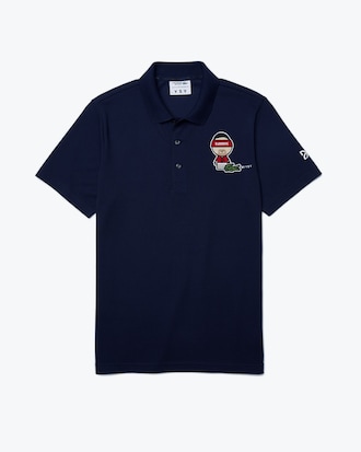 Men's SPORT Collab Youssef SY Cotton Piqué Polo Shirt