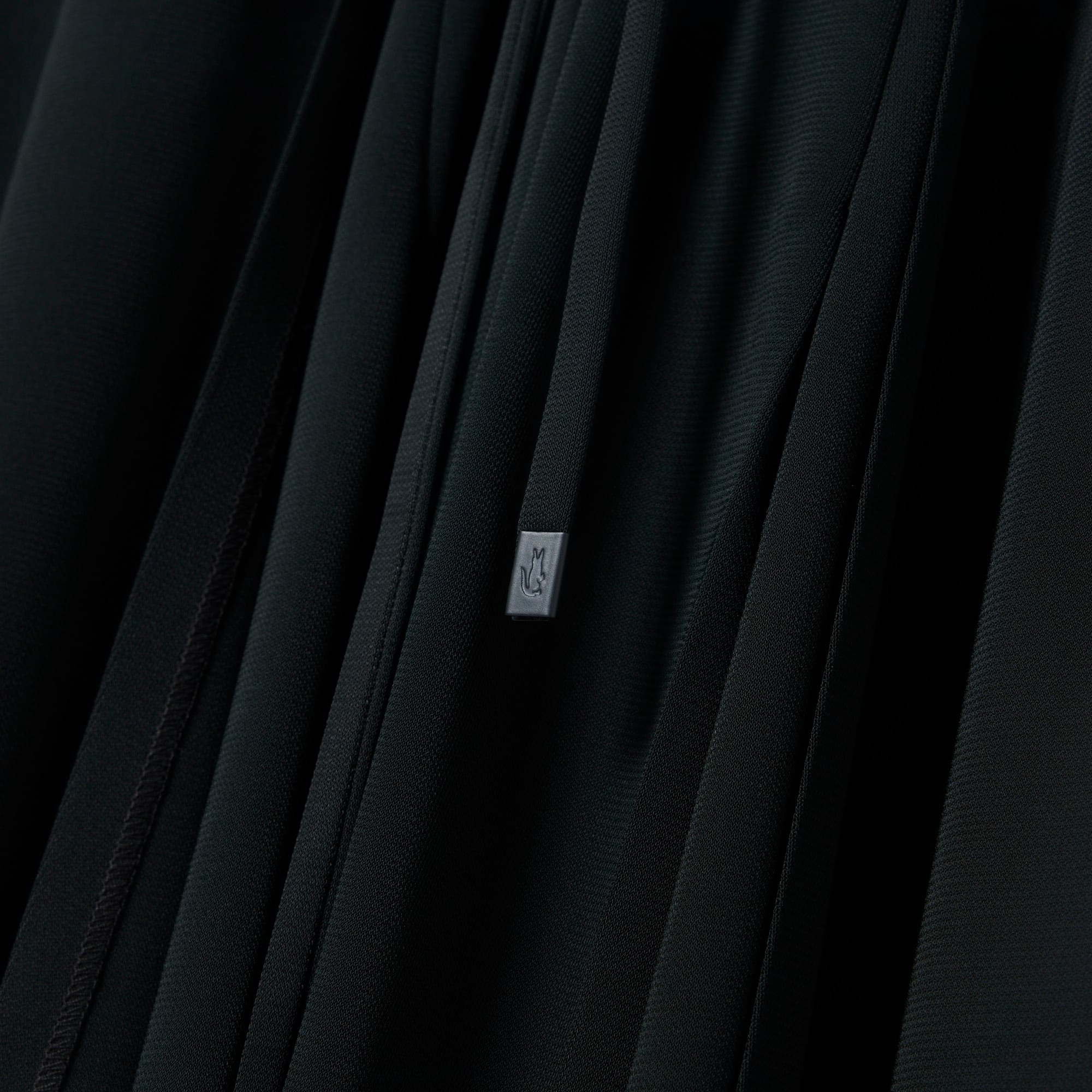 Runway Pleated Polo Maxi Dress