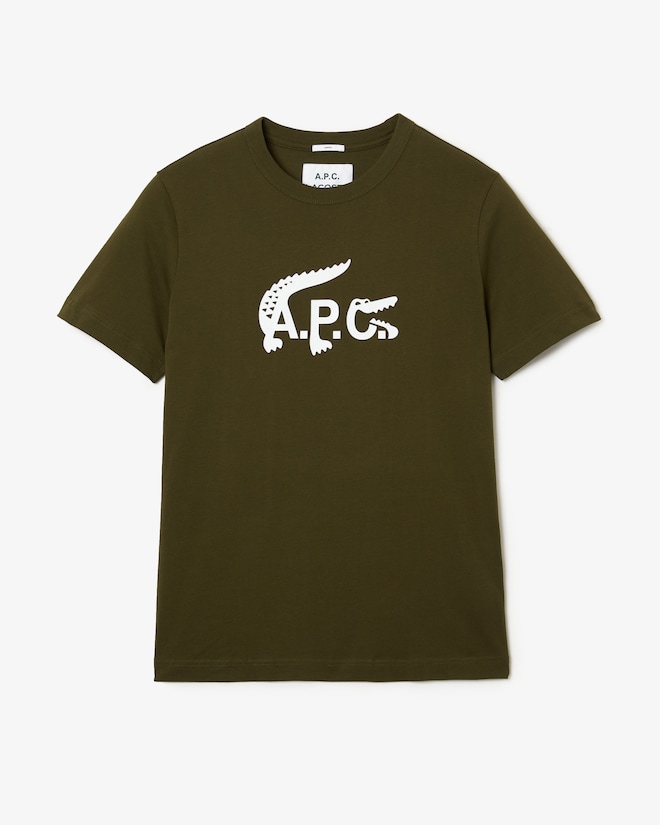 Unisex Lacoste x A.P.C. Jersey T-Shirt - T-shirts - New In 2025 