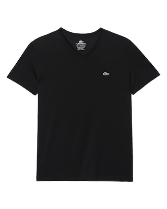 V-Neck T-Shirt in Pima Cotton