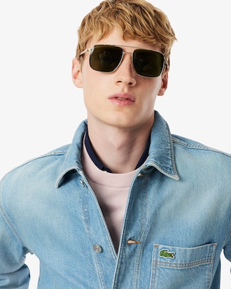 Men's Heavy Cotton Denim Overshirt