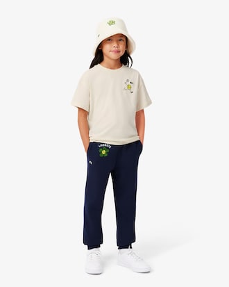 Kids' Tennis Ball Print Cotton T-Shirt