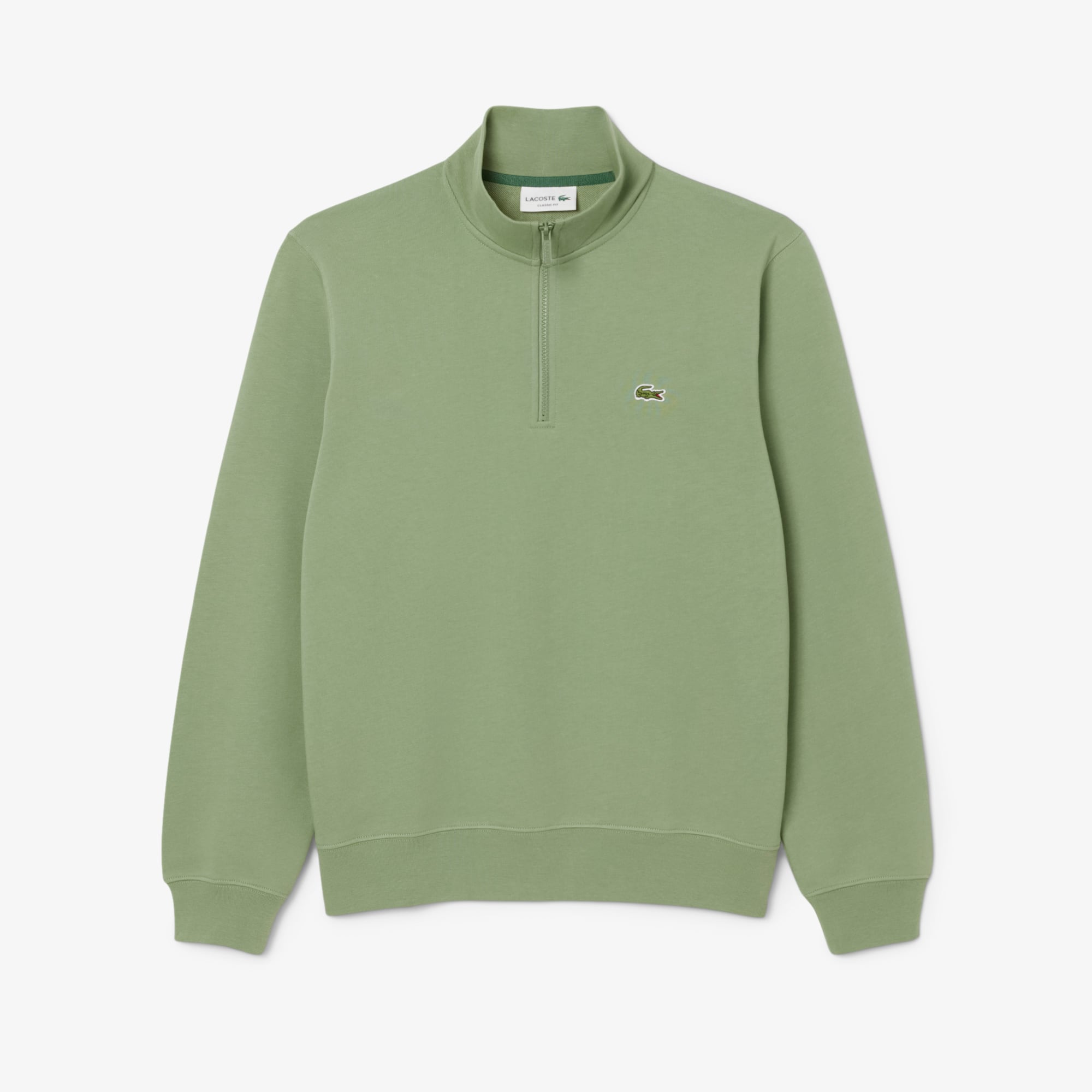 トップス LACOSTE Lacoste Men's Long Sleeve Solid Full Zip Up Hoodie at Amazon