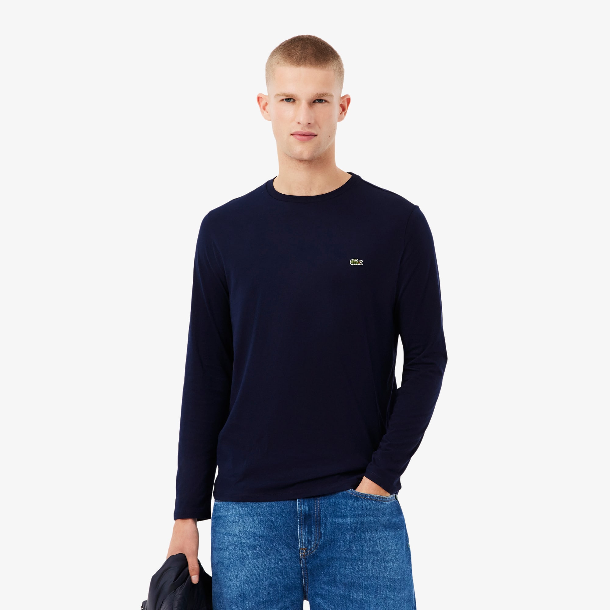 Men's Long Sleeve Pima Cotton T-Shirt