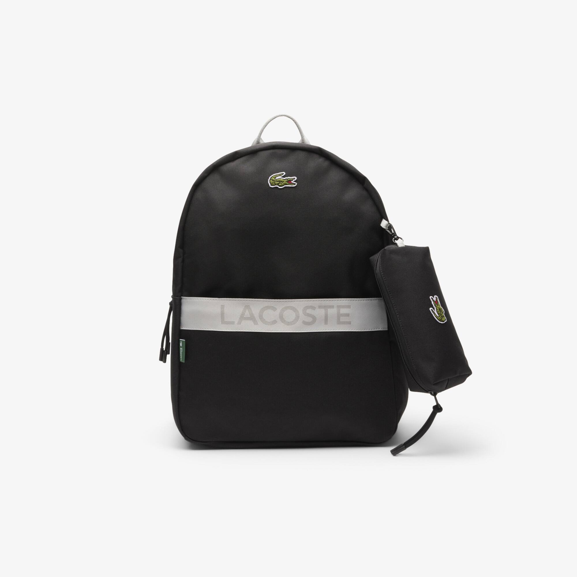 Unisex 3-Pocket Backpack with Pencil Case