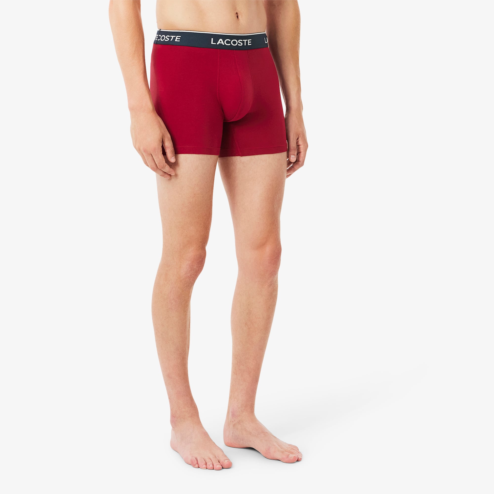 Men's 3-Pack Stretch Cotton Boxer Briefs - Underwear & Loungewear