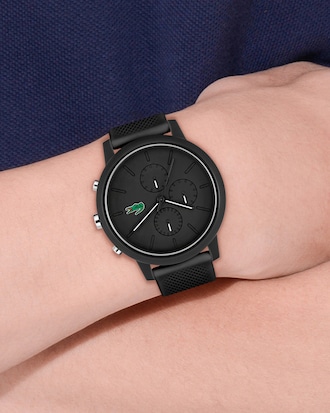 Men's Lacoste.12.12 Chrono Silicone Watch