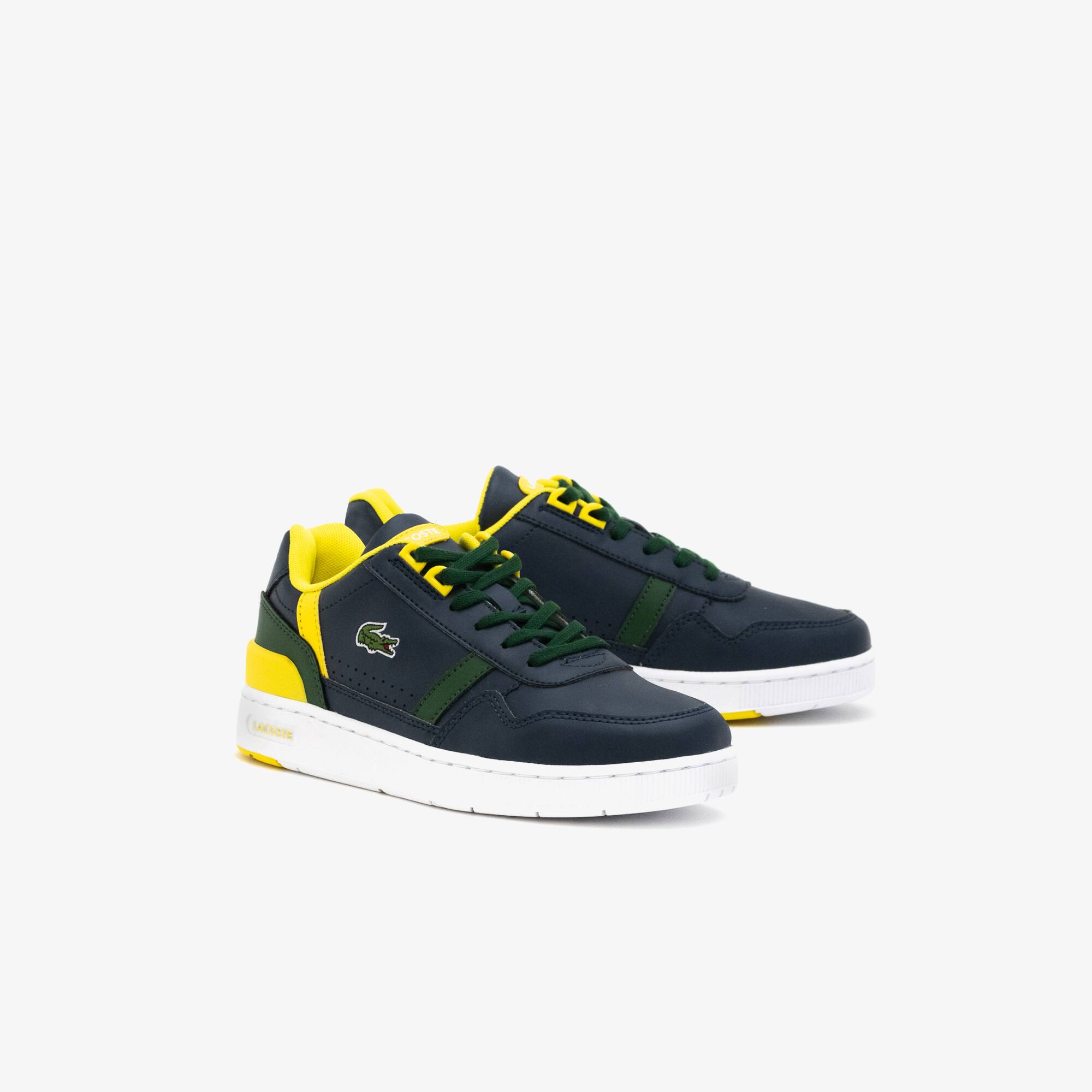 Lacoste スタジャン ネイビー・イエロー LACOSTE SPINOR ATMOS 225 1 SMA YEL/BLK（ラコステ スピナー
