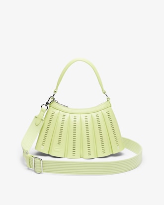 Small Runway Lenglen Perforated Leather Bag
