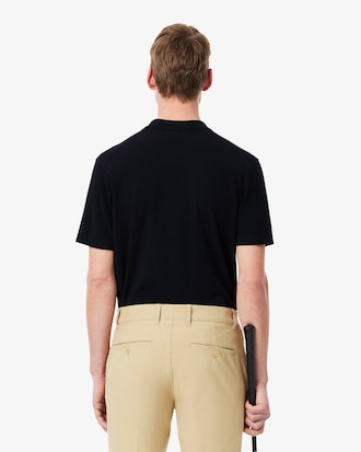 Men's Short Sleeve Polo Collar Golf Sweater