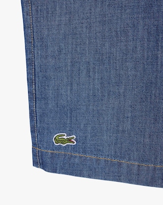 Camisa de Mezclilla Relaxed Fit