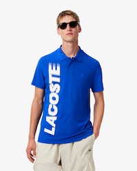 Men's Regular Fit Lacoste Movement Printed Polo