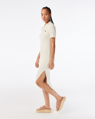 Women's Long Slim Fit Polo Dress 