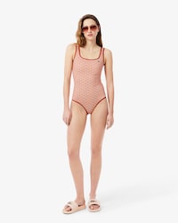 Traje De Ba&ntilde;o De Una Pieza Estampado Para Mujer