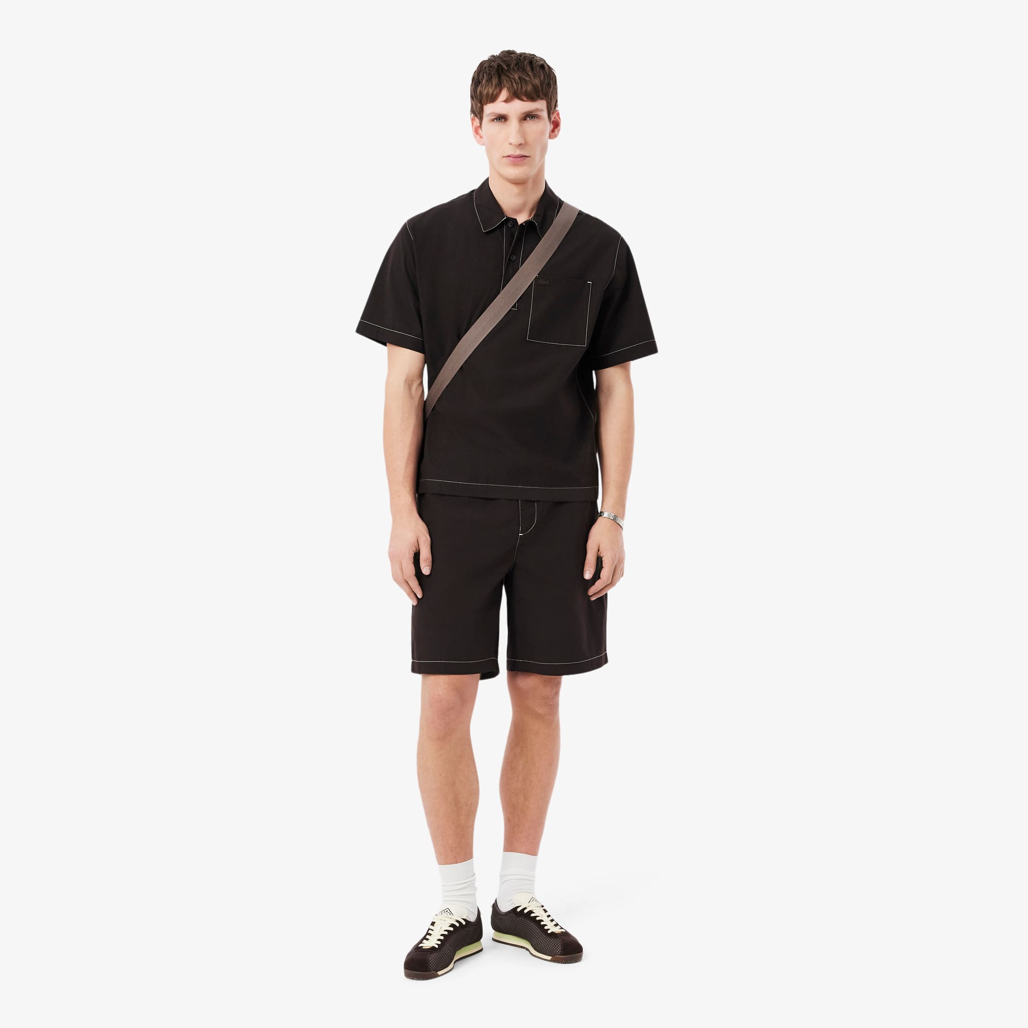 Relaxed Fit Poplin Shorts - Shorts & Swim - New In 2026 | Lacoste