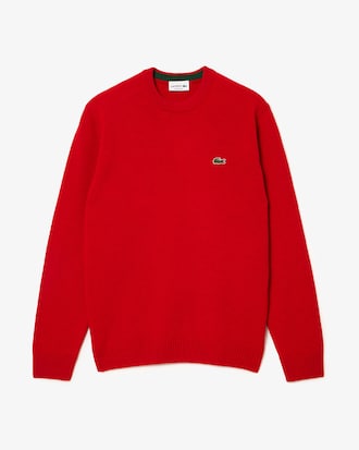 Men's Crew Neck Wool Sweater