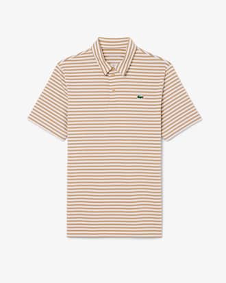 Regular Fit Ultra Dry Striped Golf Polo