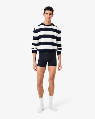 3-Pack Stretch Cotton Print Boxers