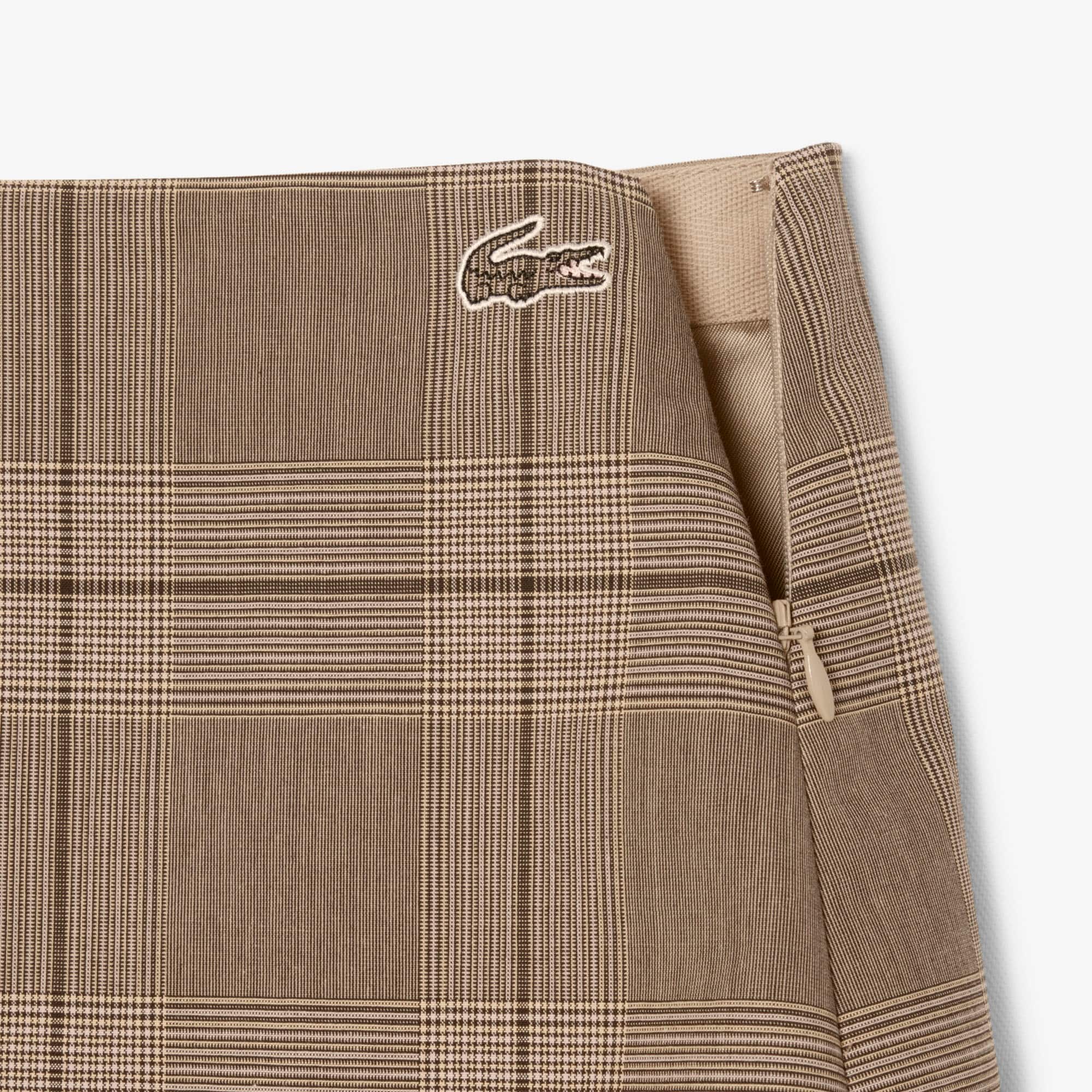 Women's Water-Repellent Plaid Skirt