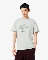 Printed Cotton Loungewear T-shirt