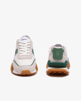 Sneakers de mujer L-Spin Deluxe en piel con tal&oacute;n colorido