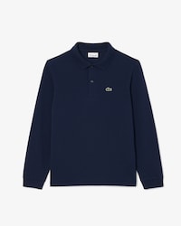 Boys' Long Sleeve Piqué Polo