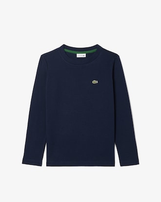 T-shirt manches longues en jersey de coton