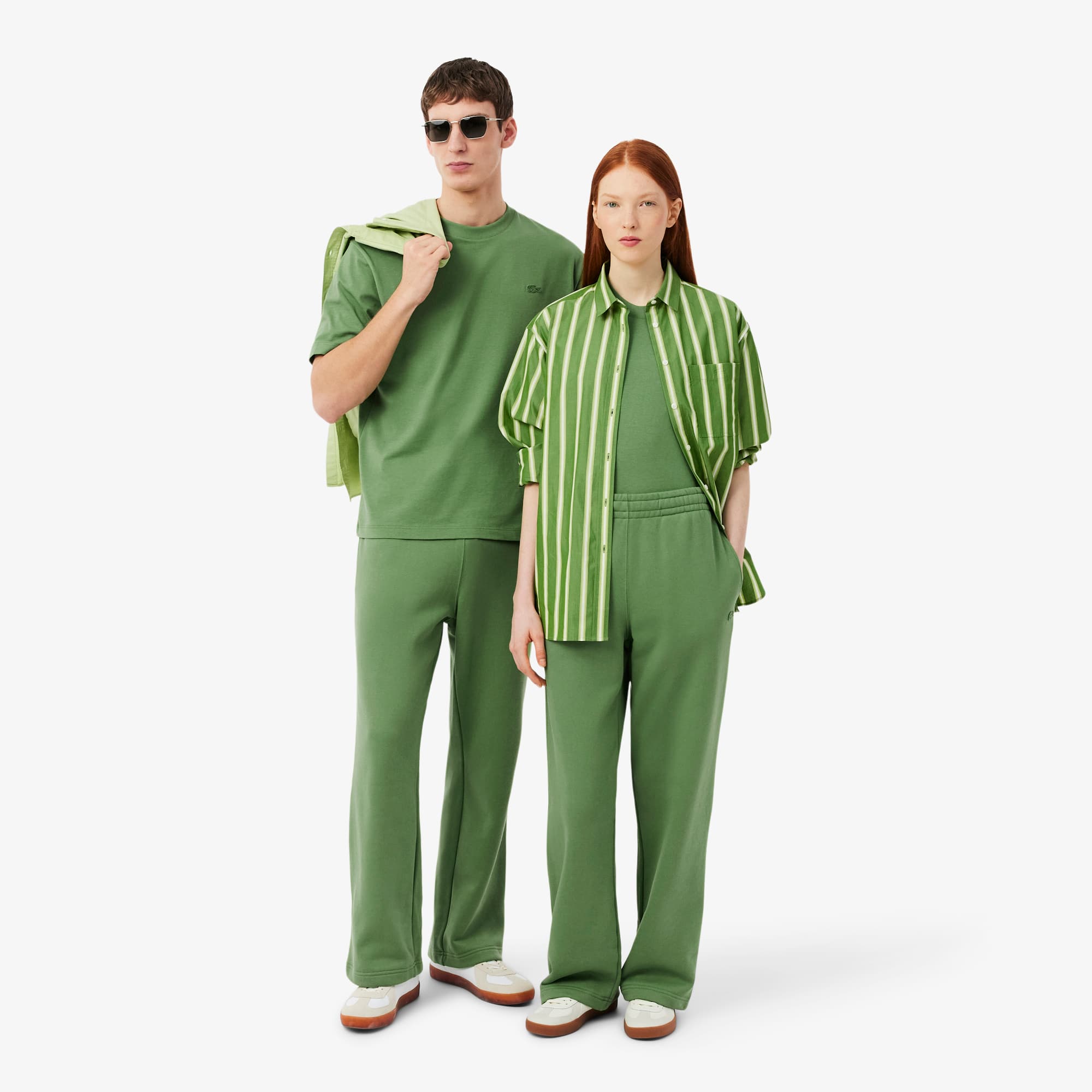 Loose Fit Fleece Joggers - Pants & Sweatpants - New In 2026 | Lacoste
