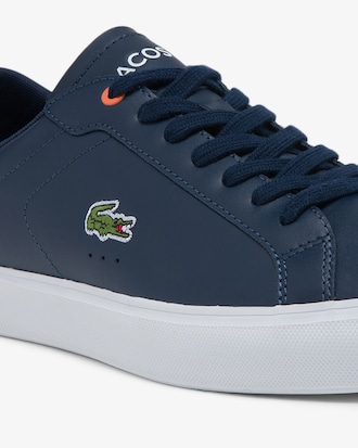 Men's Powercourt Leather Sneakers