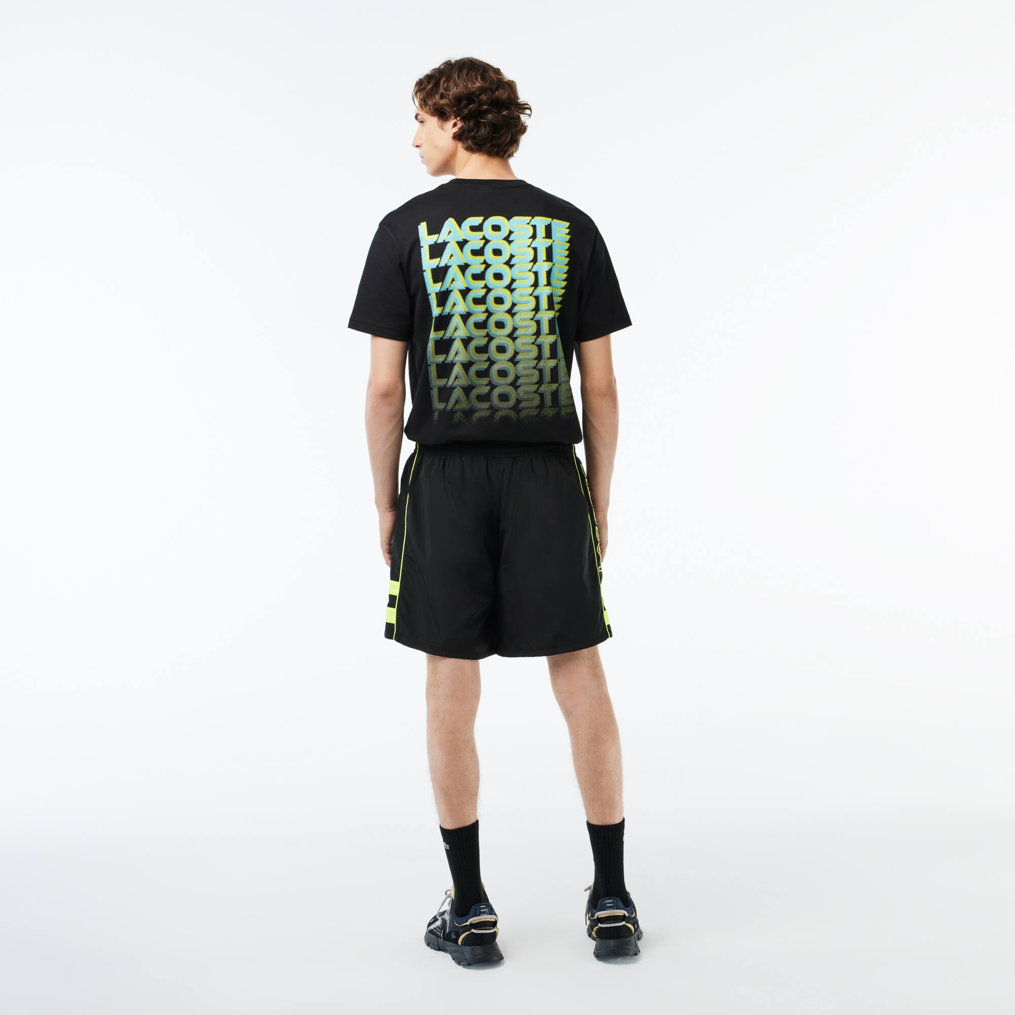 Men's Relaxed Fit Embroidered Shorts - Shorts & Swim - New