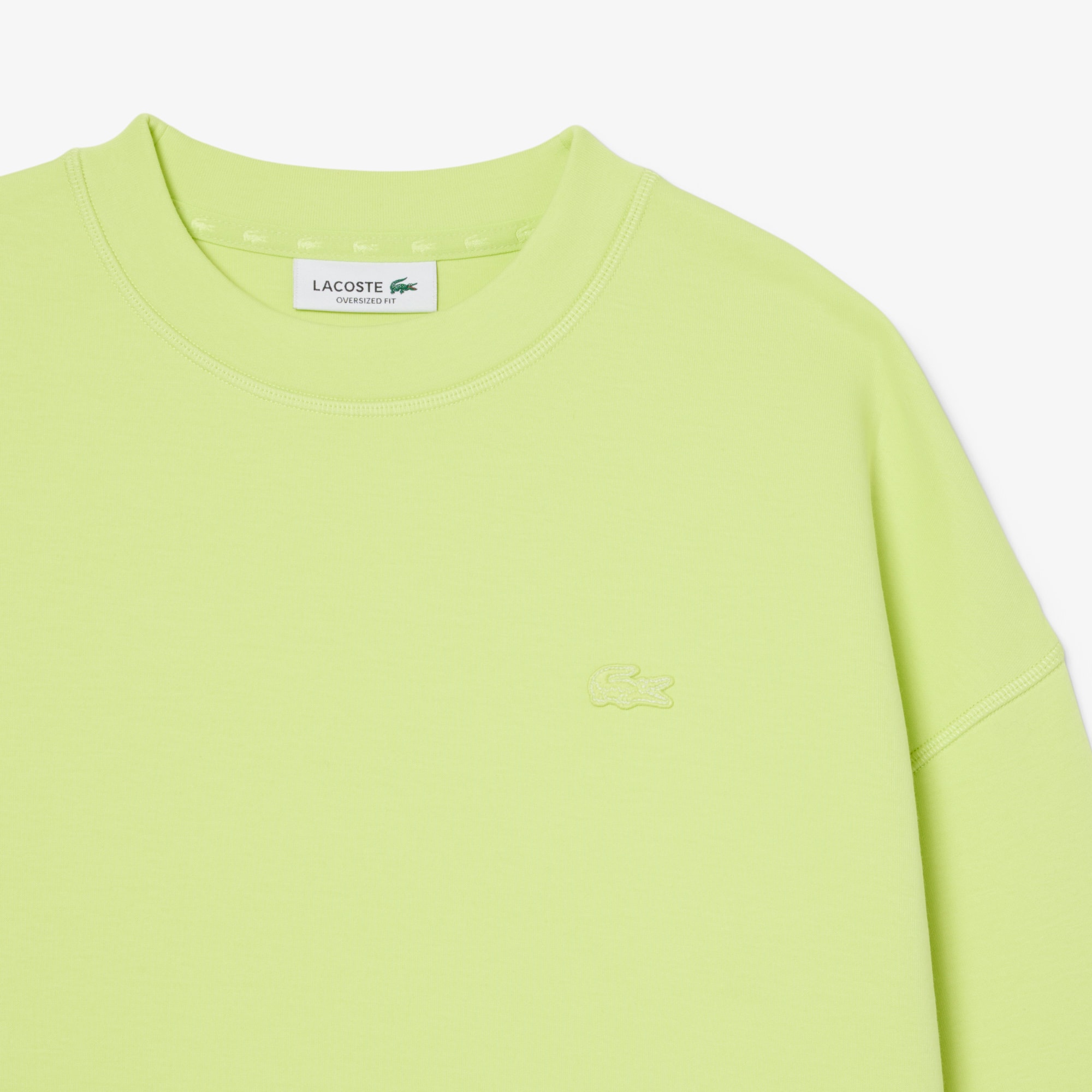 Oversized Double Face Jersey Sweatshirt - Sweaters & Sweatshirts 
